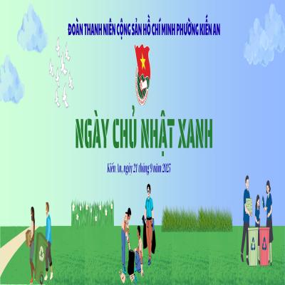 Tuổi trẻ Kiến An hưởng ứng ngày Chủ nhật xanh 21/9